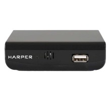HARPER HDT2-1030 {MStar 7T01; Разрешение видео: 480i, 480p, 576i, 576p, 720p, 1080i, Full HD 1080p; Поддерживаемые форматы мультимедиа: AVI, MKV, VOB, TS, MPG, MP4, H.264, FLV, 3GP, OGG, MP