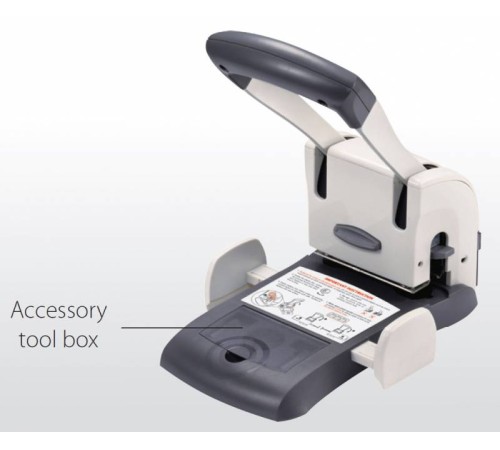 Дырокол Kw-Trio Lever-Tech HD 9546 макс.:100лист. металл/пластик серый отв.:2 с линейкой Дырокол Kw-Trio Lever-Tech HD 9546 макс.:100лист. металл/пластик серый отв.:2 с линейкой