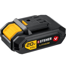 STEHER Аккумуляторная батарея, 20В 2 Ач Li-Ion тип V1  [V1-20-2]
