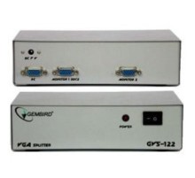 Gembird GVS122  Разветвитель сигнала VGA на 2 монитора (Gembird)
