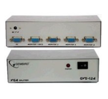 Gembird GVS124  Разветвитель сигнала VGA на 4 монитора (Gembird/Cablexpert)