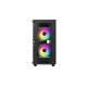 Корпус Deepcool CC360 ARGB без БП, боковое окно (закаленное стекло), черный, mATX (CC360 ARGB)