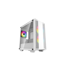 Корпус Deepcool CC360 WH ARGB без БП, боковое окно (закаленное стекло), белый, mATX (CC360 WH ARGB)