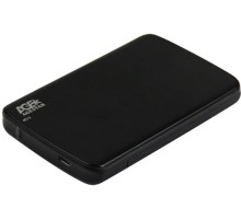 Внешний корпус для HDD/SSD AgeStar 31UB2A12C SATA USB3.1 пластик/алюминий черный 2.5"