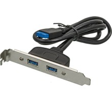 Адаптер USB Bracket 2xUSB3.0 Bulk