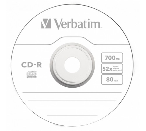Диск CD-R Verbatim 700Mb 52x Slim case (10шт) (43415) Диск CD-R Verbatim 700Mb 52x Slim case (10шт) (43415)