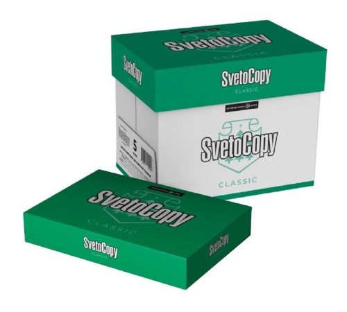 Бумага офисная SVETOCOPY 96% А4 80г/м 146% 500л (отпускается коробками по 5 пачек в коробке)