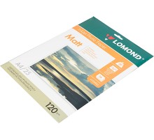 Фотобумага Lomond 0102030 A4/120г/м2/25л./белый матовое для струйной печати