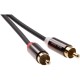 Кабель соединит 2xRCA (M) - 2xRCA (M),1.5m, TelecomPRO <TAV7158M-1.5M> VCOM Кабель-переходник Telecom 2 x RCA M/2 x RCA M (TAV7158M-1.5M)
