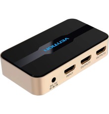 Разветвитель - сплиттер Vention HDMI 19F/2x19F на 2 монитора Разветвитель Vention HDMI 19F/HDMI 19F x 2 (ACBG0)