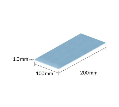 Термопрокладка Arctic Thermal pad  200x100mm, 1.0mm  - 2 Pack TP-3 (ACTPD00059A)