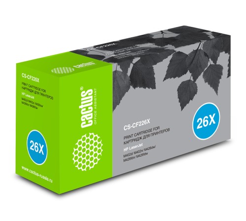 Картридж лазерный Cactus CS-CF226X CF226X черный (9000стр.) для HP LJ M402d/M402n/M426dw/M426fdn/M426fdw