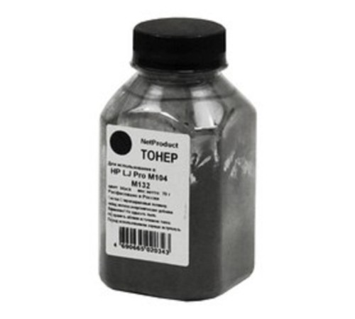 NetProduct Тонер для HP LJ Pro  M104/M132 (CF218A), 70 г, банка