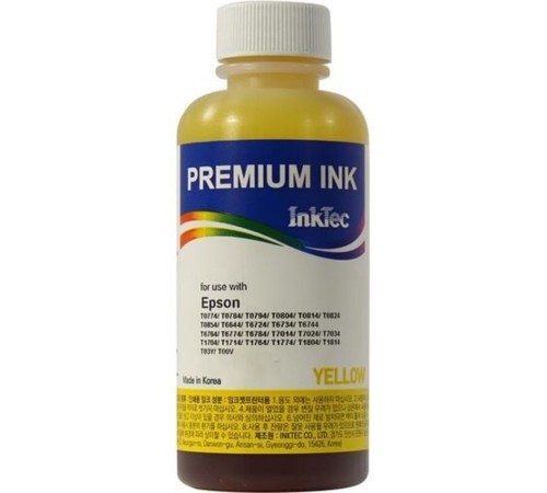 InkTec Чернила Epson R270, E0010 (InkTec) T0824, Y, 0,1л (оригинальная фасовка) (E0010-100MY) InkTec Чернила Epson R270, E0010 (InkTec) T0824, Y, 0,1л (оригинальная фасовка) (E0010-100MY)