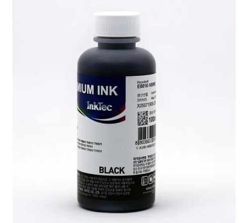InkTec Чернила для Epson R200/R270 (T0821), Bk, 0,1 л.