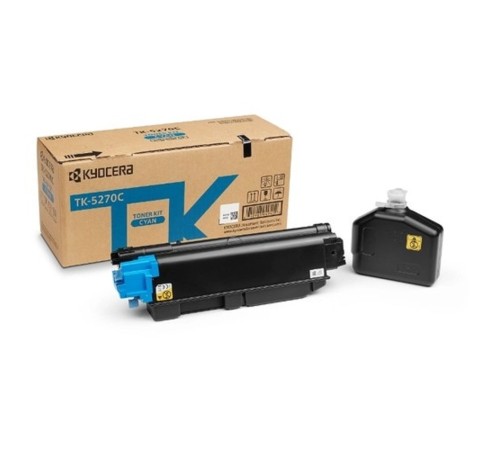 Kyocera-Mita TK-5270C Тонер-картридж,Cyan {P6230cdn/M6230cidn/M6630cidn (6000стр)} Kyocera-Mita TK-5270C Тонер-картридж,Cyan {P6230cdn/M6230cidn/M6630cidn (6000стр)}