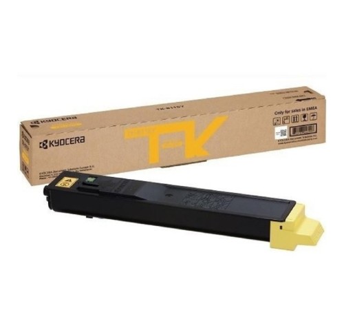 Kyocera-Mita TK-8115Y Тонер-Картридж, Yellow {M8124cidn/M8130cidn (6000стр.)}