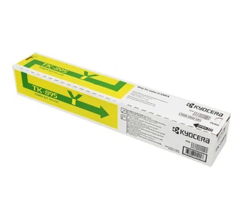 Kyocera-Mita TK-895Y Картридж, Yellow {FS-C8020MFP/C8025MFP/C8525MFP, Yellow,  (6 000стр.)}