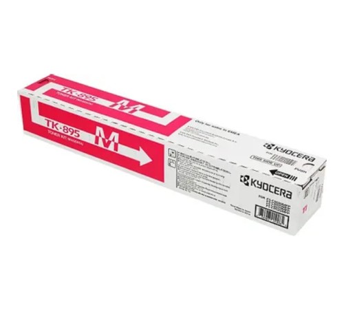 Kyocera-Mita TK-895M Картридж, Magenta {FS-C8020MFP/C8025MFP/C8525MFP, Magenta, (6 000стр.)} Kyocera-Mita TK-895M Картридж, Magenta {FS-C8020MFP/C8025MFP/C8525MFP, Magenta, (6 000стр.)}