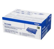 Brother TN-3480 Тонер-картридж, Black HL-L5000D/DN/5100DNT/5200DW/DWT/6250DN/6300DW/DWT/6400DW/DWT/5500DN/6600DW/5700DN, (8000стр.)