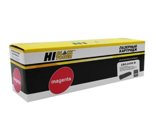 Hi-Black Cartridge 045H M Картридж для Canon LBP-611/613/MF631/633/635, M, 2,2K Hi-Black Cartridge 045H M Картридж для Canon LBP-611/613/MF631/633/635, M, 2,2K