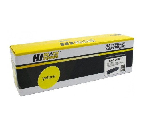 Hi-Black Cartridge 045H Y Картридж для Canon LBP-611/613/MF631/633/635, Y, 2,2K Hi-Black Cartridge 045H Y Картридж для Canon LBP-611/613/MF631/633/635, Y, 2,2K