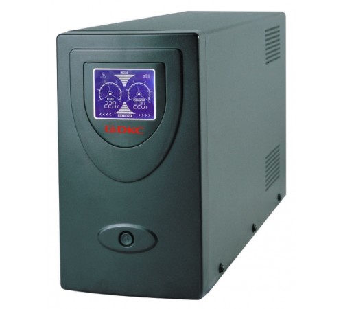 Линейно-интерактивный ИБП ДКС серии Info LCD, 2000 ВА/1200 Вт, 1/1,2xIEC C13, 2xSchuko, USB + RJ45, LCD, 2x9Aч DKC INFOLCD2000SI