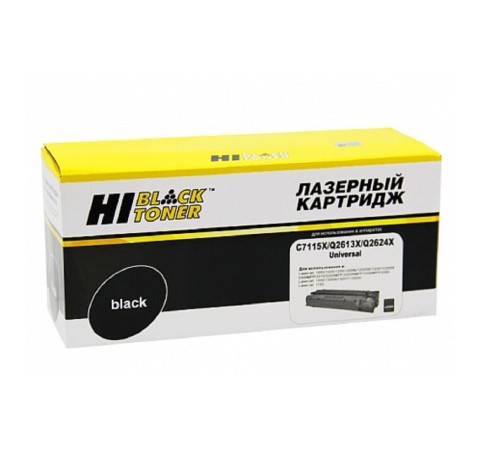 Hi-Black C7115X/Q2613X/Q2624X Картридж для LJ 1200/1300/1150, универсальный (4000стр.) С ЧИПОМ