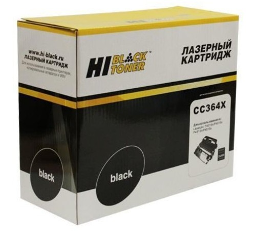Hi-Black CC364X  Картридж для LJ P4015n/P4015x/P4515n/P4515x с чипом , 24000 стр.