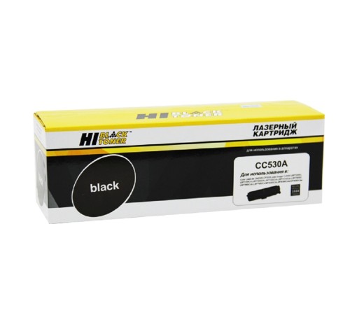 Hi-Black CC530A/№ 718 Картридж для HP CLJ CP2025/CM2320/Canon LBP7200, Bk, 3.5K