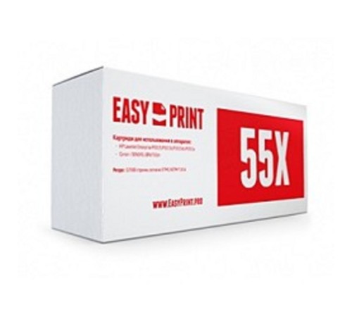 EasyPrint CE255X/724H Картридж (LH-55X) для HP LJ Enterprise P3015/Canon LBP6750dn (12500 стр.) с чипом EasyPrint CE255X/724H Картридж (LH-55X) для HP LJ Enterprise P3015/Canon LBP6750dn (12500 стр.) с чипом