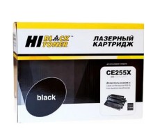 Hi-Black CE255X  Картридж для принтеров  LaserJet P3015, черный, 12500 стр.