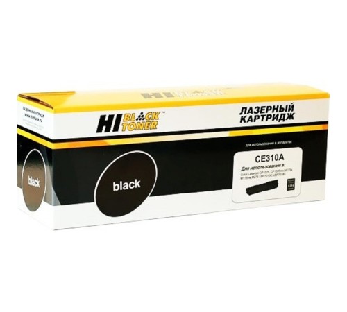 Hi-Black CE310A Картридж для HP CLJ CP1025/CP1025nw/Canon LBP-7010C/7018C, Bk 1.2K с чипом