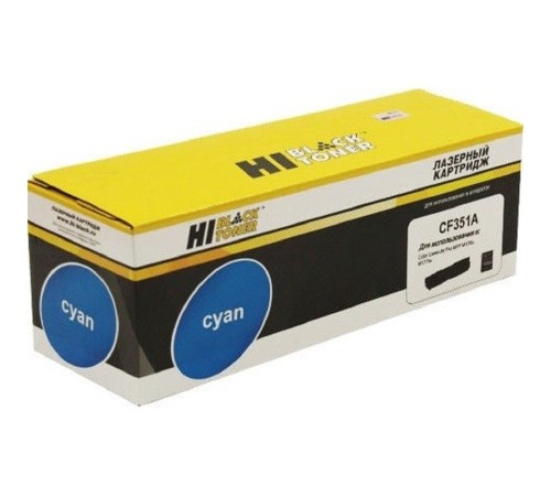 Hi-Black CF351A Картридж для HP CLJ Pro MFP M176N/M177FW, C, 1К Hi-Black CF351A Картридж для HP CLJ Pro MFP M176N/M177FW, C, 1К