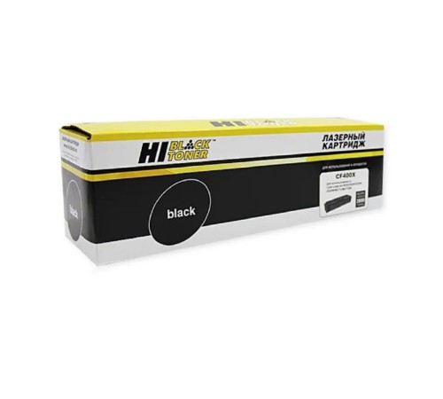 Hi-Black CF400X Картридж HB-CF400X для HP CLJ M252/252N/252DN/252DW/277n/277DW, №201X, Bk, 2,8K Hi-Black CF400X Картридж HB-CF400X для HP CLJ M252/252N/252DN/252DW/277n/277DW, №201X, Bk, 2,8K