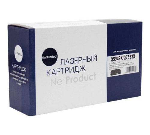 NetProduct Q5949X/Q7553X Картридж для HP LJ P2015/1320/3390/3392, унив., 7К