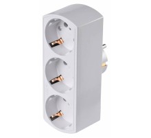 Сетевой разветвитель Buro BU-PS3G-W (3 розетки) белый (пакет ПЭ)