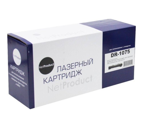 NetProduct DR-1075 Драм-юнит для Brother HL-1010R/1112R/DCP-1510R/1512R/MFC-1810R, 10К