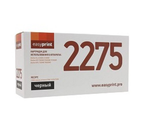 Easyprint TN-2275 Картридж LB-2275/2090 U для Brother HL-2240DR/2250DNR/DCP-7060DR/MFC-7360NR (2600 стр.) Easyprint TN-2275 Картридж LB-2275/2090 U для Brother HL-2240DR/2250DNR/DCP-7060DR/MFC-7360NR (2600 стр.)