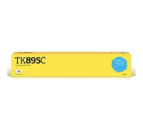 T2 TK-895C Тонер-картридж (TC-K895C) для Kyocera FS-C8020/C8025/C8520/C8525 (6000 стр.) голубой, с чипом
