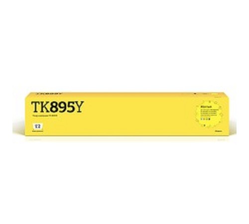 T2 TK-895Y Тонер-картридж (TC-K895Y) для Kyocera FS-C8020/C8025/C8520/C8525 (6000 стр.) желтый, с чипом T2 TK-895Y Тонер-картридж (TC-K895Y) для Kyocera FS-C8020/C8025/C8520/C8525 (6000 стр.) желтый, с чипом