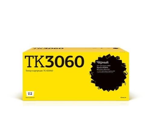 T2 TK-3060 Картридж TC-K3060 для Kyocera ECOSYS M3145idn/M3645idn (14500стр.) черный, с чипом