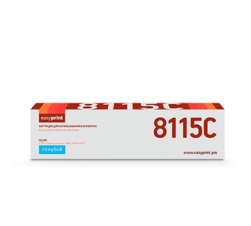 Easyprint  TK-8115C Тонер-картридж LK-8115C для Kyocera ECOSYS M8124cidn/M8130cidn (6000 стр.) голубой, с чипом