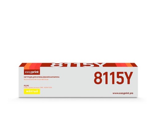 Easyprint  TK-8115Y Тонер-картридж LK-8115Y для Kyocera ECOSYS M8124cidn/M8130cidn (6000 стр.) желтый, с чипом