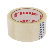 Скотч упаковочный 48ммx66м 50мкм прозр. Rexant 09-4202