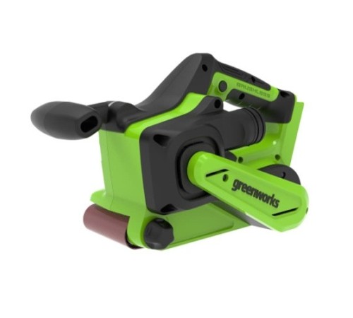 Greenworks G24BS Ленточная шлифовальная машина бесщеточная аккумуляторная, 24V, без АКБ и ЗУ [3100607]