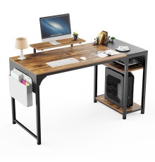 Стол письменный (для компьютера) EUREKA ZX-SS140B-RWB с шириной 140 см, Reclaimed Wood