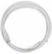 Патч-корд Lanmaster UTP TWT-45-45-2.0-WH UTP вилка RJ-45-вилка RJ-45 кат.5е 2м белый ПВХ (уп.:1шт)