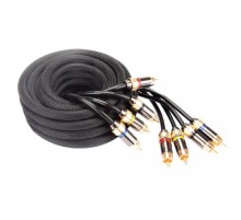Акустический кабель Kicx RCA-06 черный