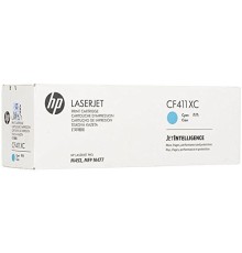 Картридж лазерный HP 410X CF411XC голубой (5000стр.) для HP LJ Pro M452/M477 (техн.упак)